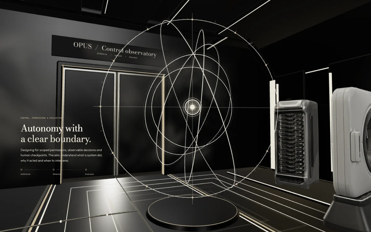 The observatory in the OPUS virtual laboratory